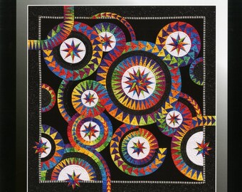 Enchanting Stars Quilt Pattern by Jacqueline De Jonge of Becolourful