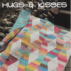 Hugs and Kisses Quilt Pattern by Julie Herman of Jaybird Quilts