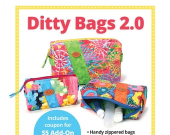 Ditty Bags 2.0 Bag Sewing Pattern by Annie Unrein for ByAnnie