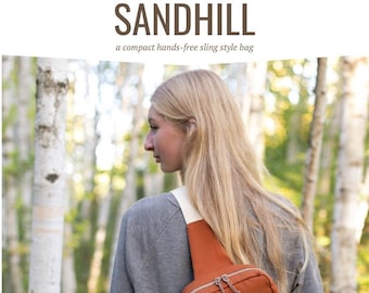 Sandhill Sling Bag Sewing Pattern by Anna Graham for Noodlehead