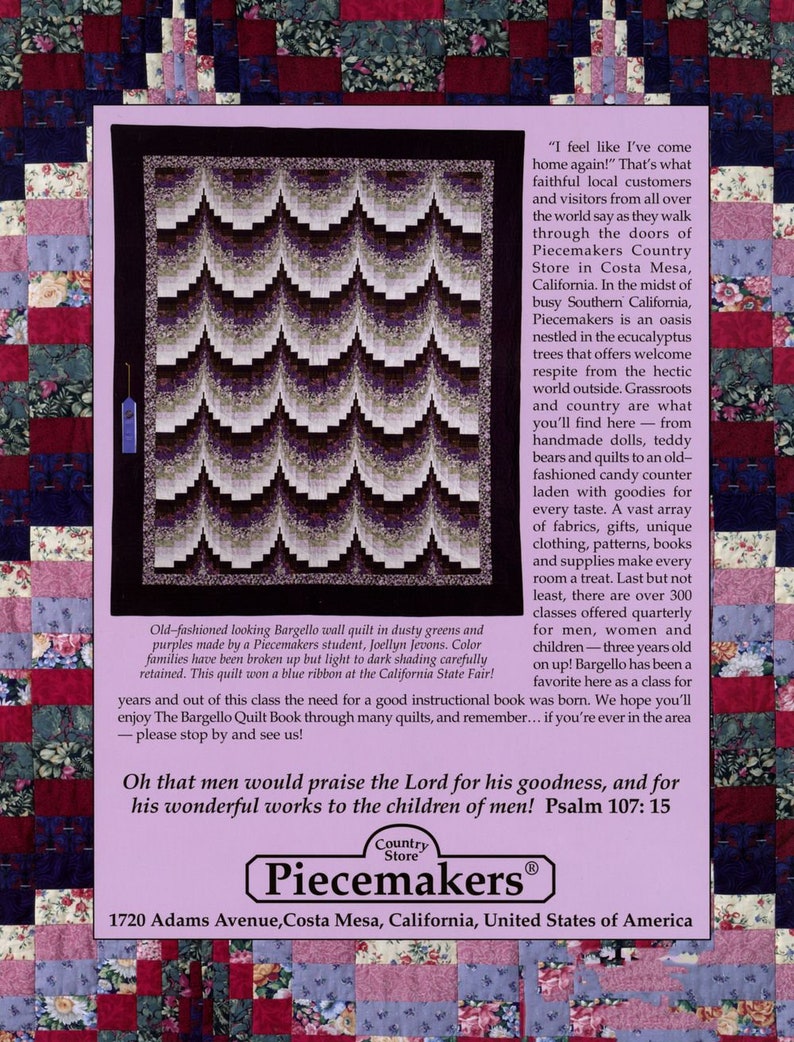 The Bargello Quilt Book Etsy