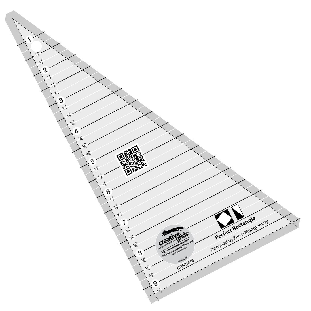 3 Rectangles Even Ruler Creative Grids Perfect Rectangle Quilt Ruler (CGRTMT3) - Etsy