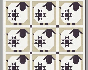 Wooly Stars Quilt Pattern by Corey Yoder for Coriander Quilts