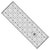 Creative Grids Quick Trim And Circle Quilt Ruler Two 4.5" X 24.5
