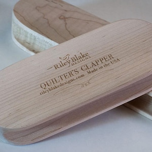 Hardwood Quilters Clapper 7-inch x 3-inch by Riley Blake Designs