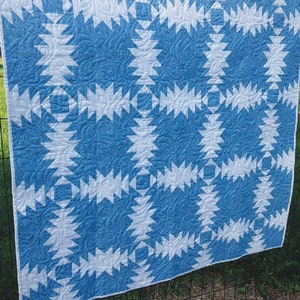 Wish Granted Two-Color Pineapple Quilt Pattern by Camilla Quilts for Cut Loose Press
