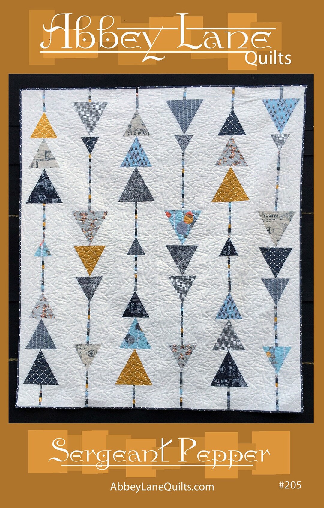 Sergeant Pepper Quilt Pattern by Marcea Owen and Janice Liljenquist for
