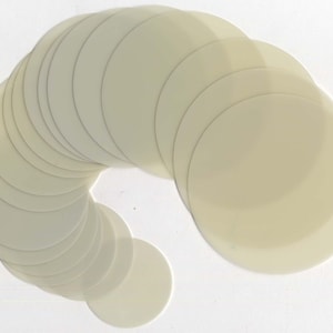Bigger Perfect Circles 15 Sizes, 40 Heat Resistant Plastic Templates by Karen Kay Buckley