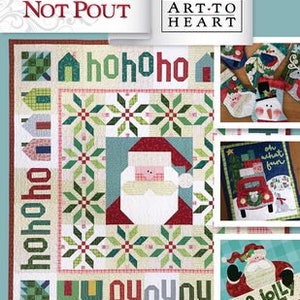 Better Not Pout Quilt Book by Nancy Halvorsen of Art to Heart