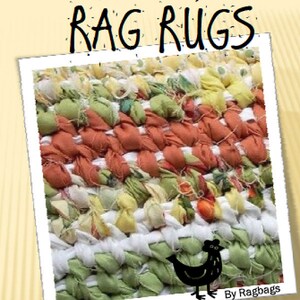 Rag Rugs Pattern, Instructions, and Weaving Tool image 4