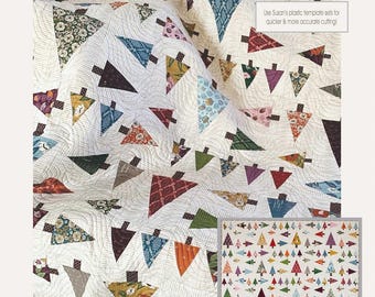 Forest Stroll Quilt Pattern by Susan Marth for Suzv Quilts