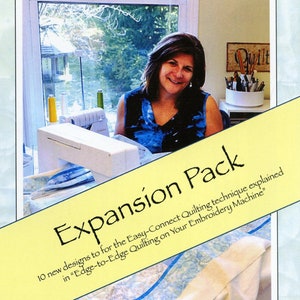 Edge-To-Edge Quilting On Your Embroidery Machine Expansion Pack 1 by Amelie Scott Designs