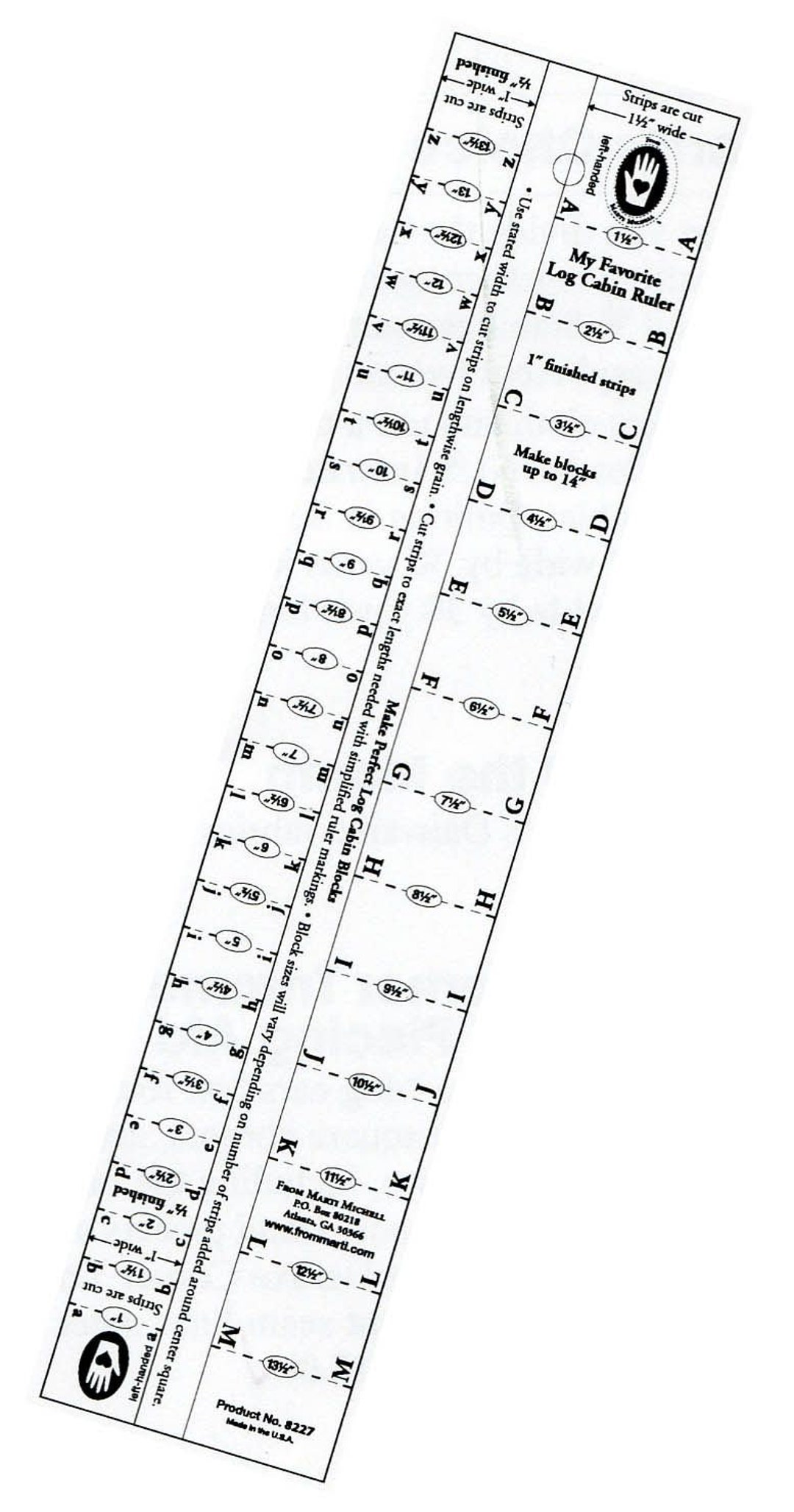 Creative Grids Quilt Ruler - 3.5-inch Square