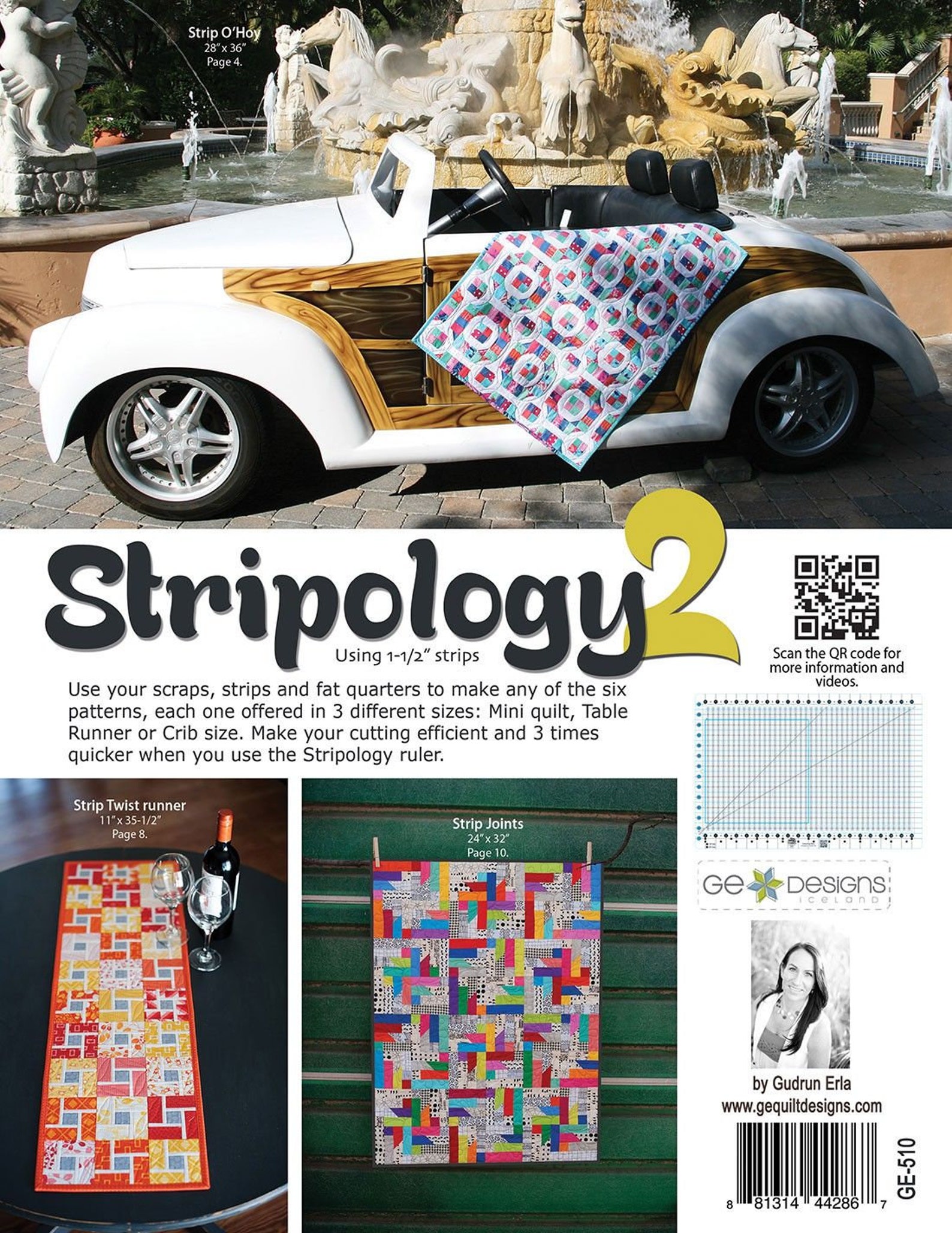 Stripology 2: Six Favorite Strip Patterns Made With 1-1/2 Inch | Etsy