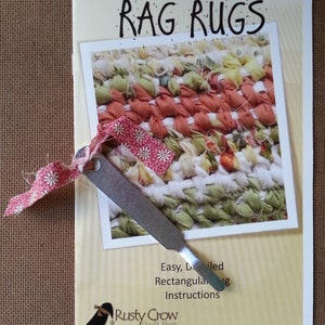 Rag Rugs Pattern, Instructions, and Weaving Tool image 3