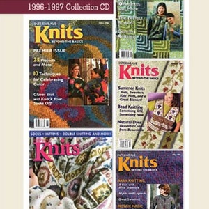 Interweave Knits Magazine 1996 - 1997 Collection Cd