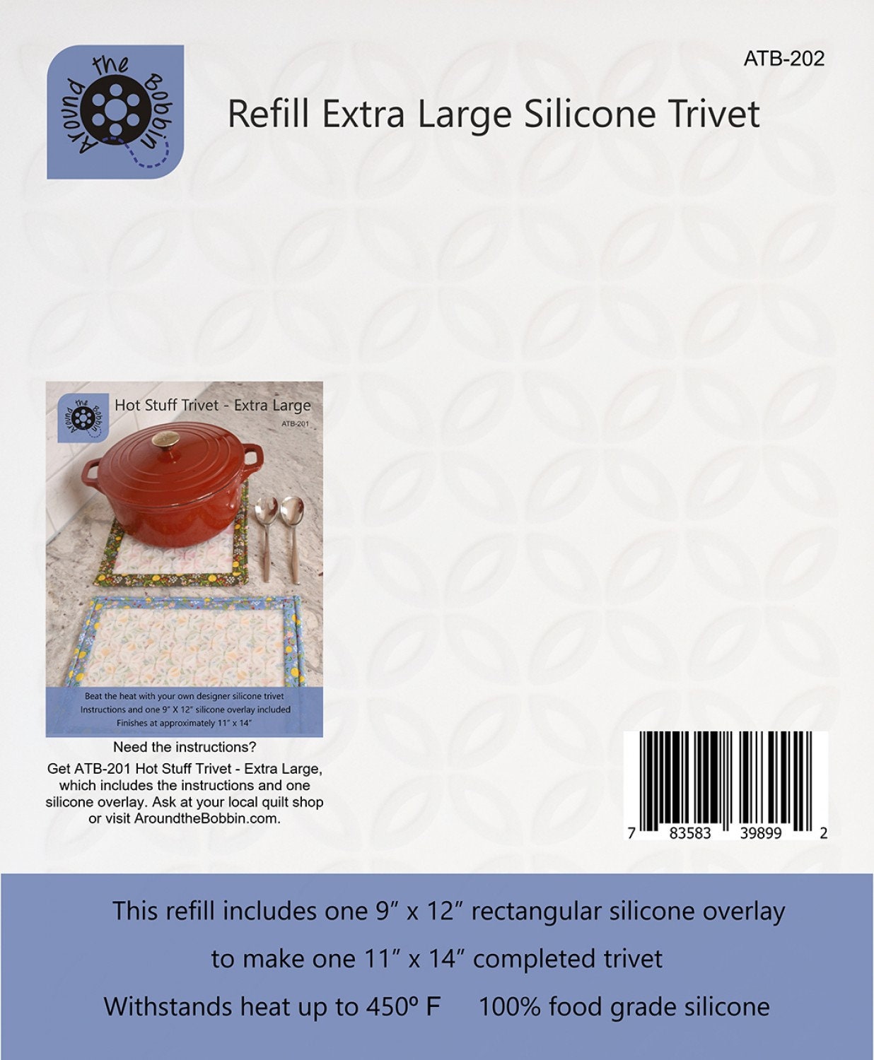 Refill Silicone for Extra Large Trivet by Lisa Amundson for 