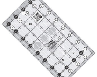 Creative Grids 4-1/2-Inch X 8-1/2-Inch Quilt Ruler (CGR48)