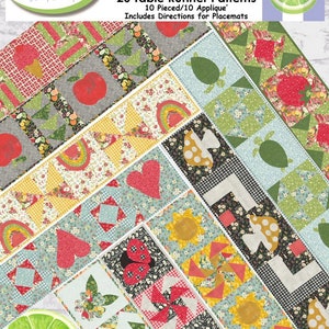 Grunge Love Table Runner Club 2 Quilt Book by Kathy Skomp of Lavender Lime