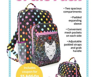 Leader of the Pack Backpack Sewing Pattern from ByAnnie