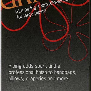 Groovin&#39; Piping Trimming Tool by Susan K Cleveland of Pieces Be With You