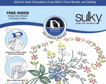 Sulky Stick N Stitch Adhesive Wash Away Stabilizer 