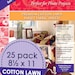 Electric Quilt Eq Printables Premium Cotton Lawn Inkjet 25 Fabric ...