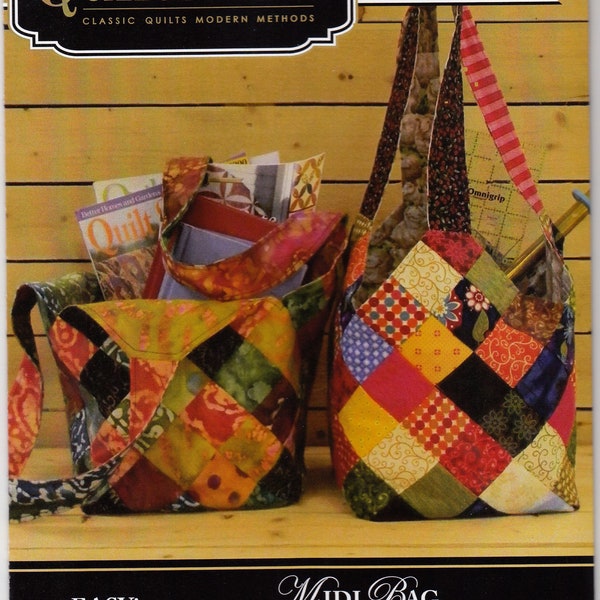 Midi Bag Fun Pack - Pattern And Printed Interfacing By Quiltsmart