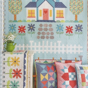 Quilter&#39;s Cottage Quilt Pattern Book by Lori Holt for It&#39;s Sew Emma