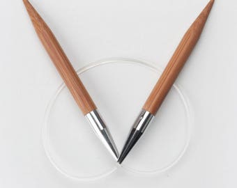 ChiaoGoo (16 Inch / US Sizes 0 - 15) Bamboo Circular Knitting Needles