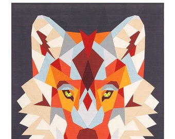 The Wolf Abstractions Quilt Pattern: A Foundation Paper Piecing Project by Violet Craft