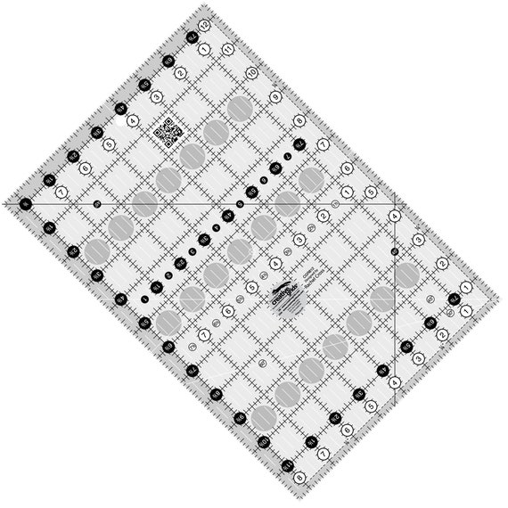 Creative Grids 8-1/2in Square Quilt Ruler