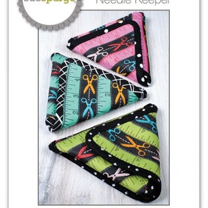 The Traveler Needle Keeper - Applique, Embroidery, and Sewing Pattern by Sue Spargo of Folk Art Quilts