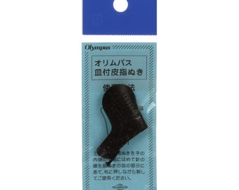 Sashiko Leather Thimble by Emma Creation for Olympus