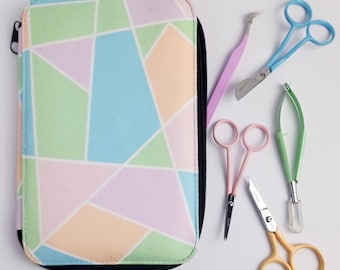 Famore's Sea Glass Embroidery Kit: 4 Scissors plus Tweezers
