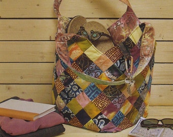 Mondo Bag Fun Pack Sewing Pattern with Printed Interfacing by Mattie Rhodes for Quiltsmart