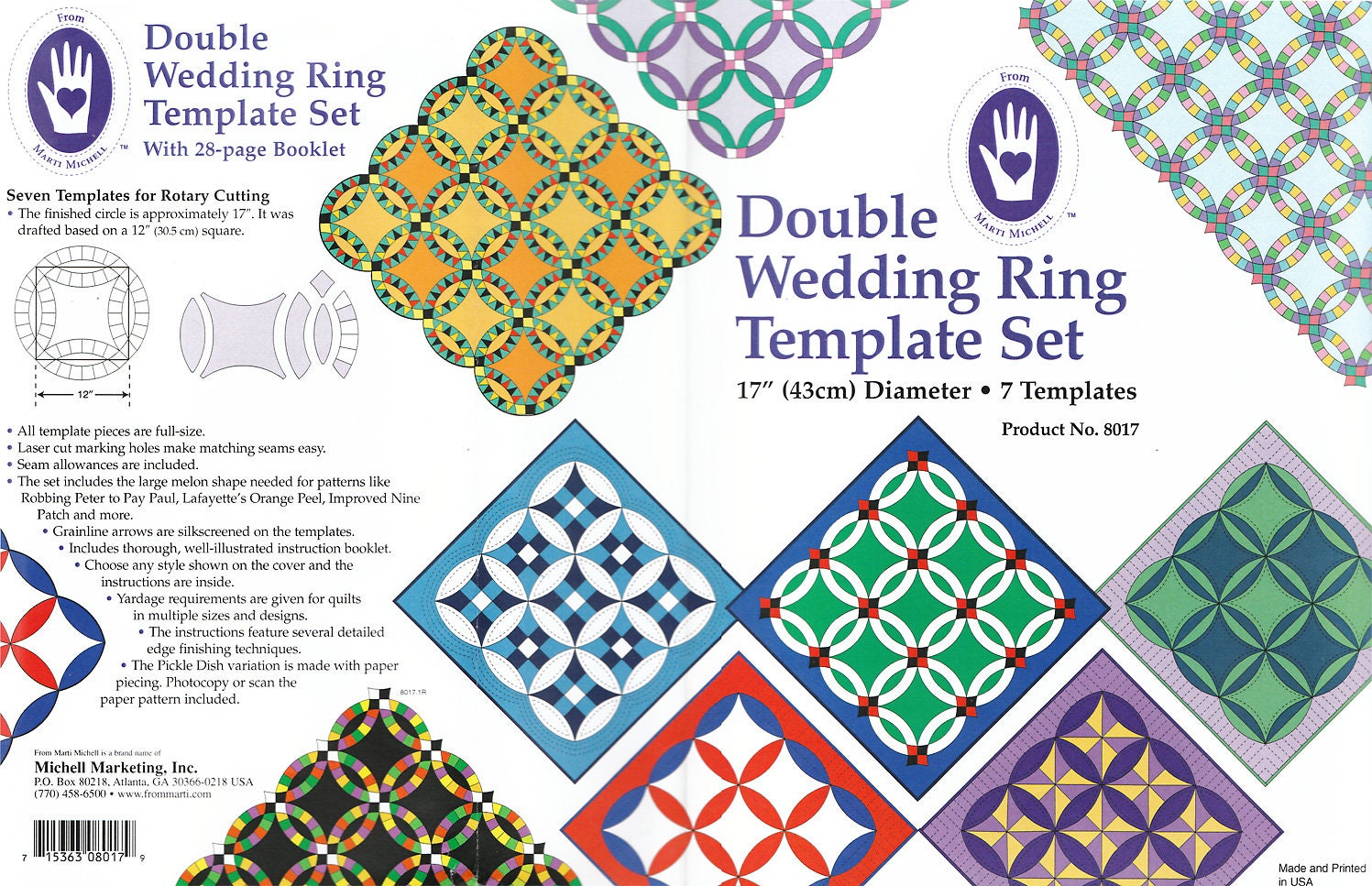 Double Wedding Ring Template