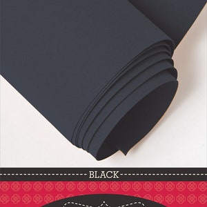 Kraft-Tex Roll; Black; 19" X 54"