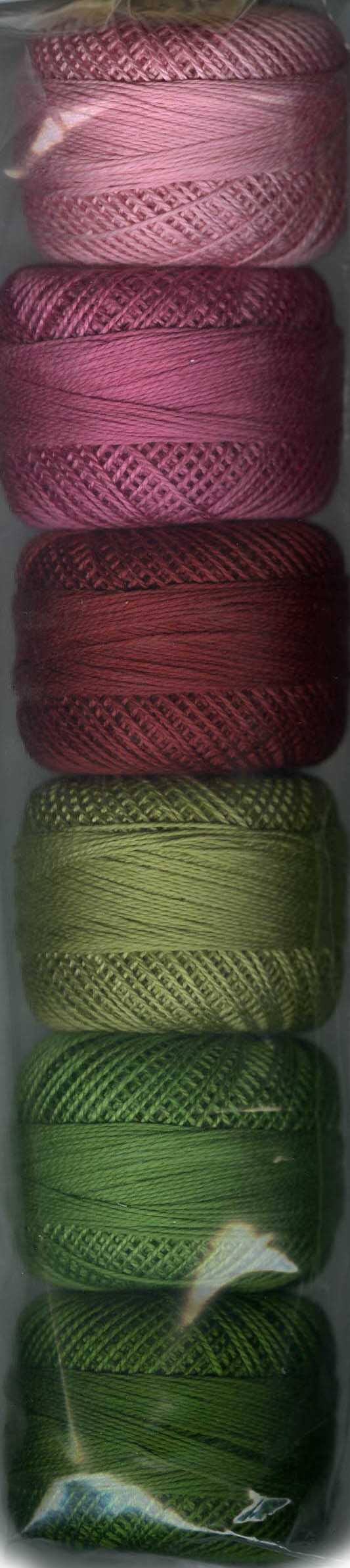Finca Perle Cotton Size 05 Yuletide Sampler Pack 5 X 10 Gram