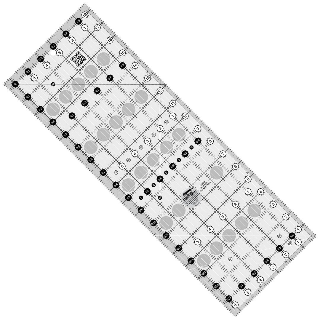Creative Grids 6-1/2-inch X 18-1/2-inch Quilt Ruler (CGR18) - Etsy