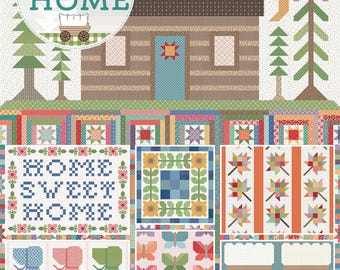 Prairie Home Quilt Pattern Book by Lori Holt for It's Sew Emma