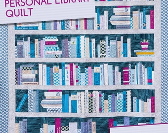 Personal Library Quilt Pattern by Crimson Tate