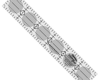 Creative Grids 1-Inch x 6-Inch Quilt Ruler (CGR106)