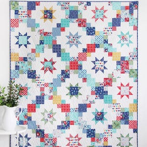 Brightly Quilt Pattern by Allison Harris for Cluck Cluck Sew