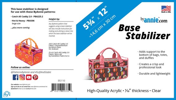 Base Stabilizer 5-3/4in x 12in Base Stabilizer 5-3/4in x 12in