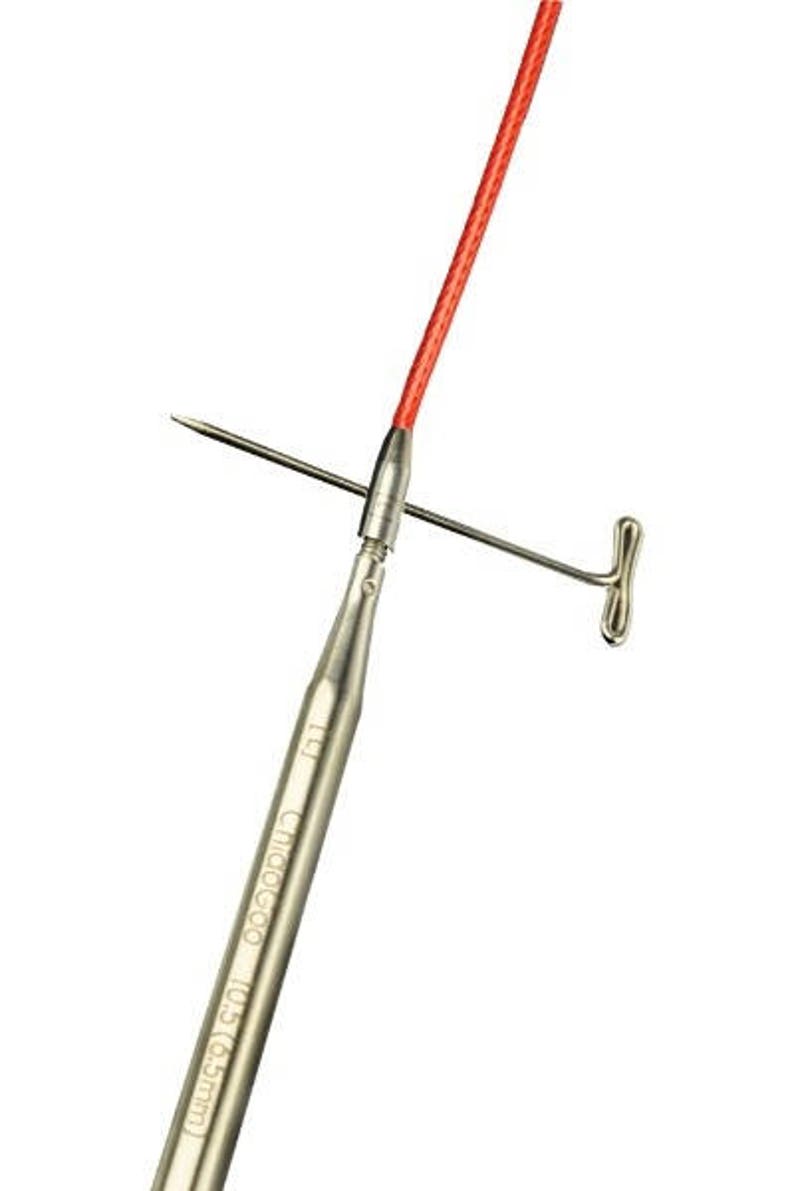 ChiaoGoo MINI TWIST RED Interchangeable Knitting Cables – Various Lengths