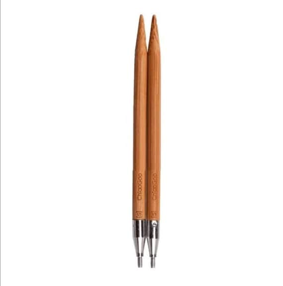 Chiaogoo 4 Inch (10 Cm) SPIN Bamboo Knitting Needle 