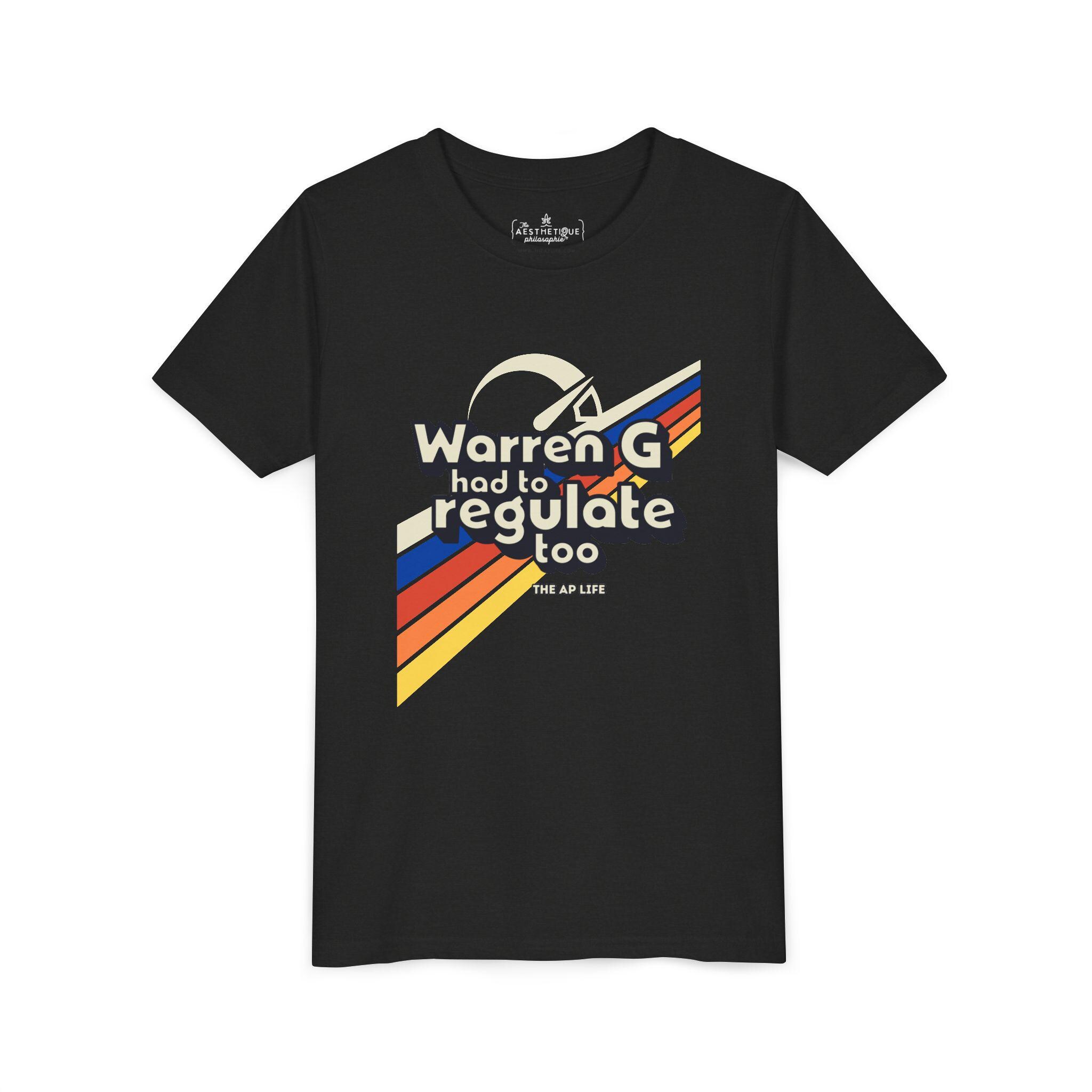 Warren G Had to Regulate Too - Youth Unisex Jersey Tee - Etsy