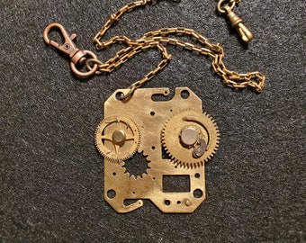 Clockplate Pocket Watch Fob