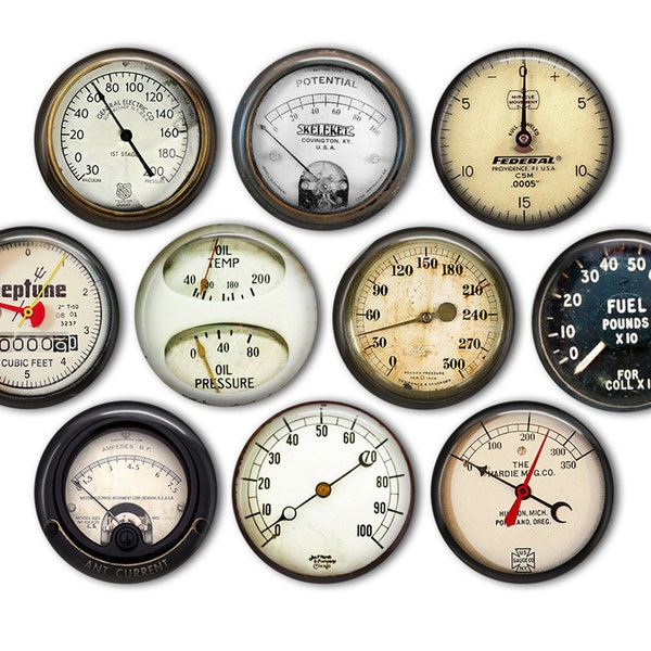 Botones con alfiler estilo Steampunk vintage, broches para mochilas, botones para chaquetas, botones de parte trasera plana, recuerdos para fiestas, indicadores antiguos, moda Steampunk.